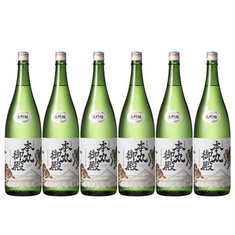 古酒セット(モリヤ丸さま) 金虎 大吟醸 名古屋城 本丸御殿 1.8L 箱なし 日本酒 1800ml 1ケース 6