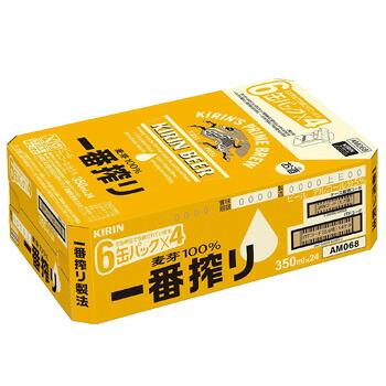 キリンビール 一番搾り 350ml 缶 1ケース 24缶入 : サカツ