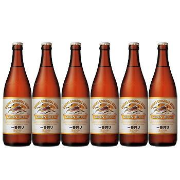 キリンビール 一番搾り 大瓶 633ml ビール 6本セット : サカツ