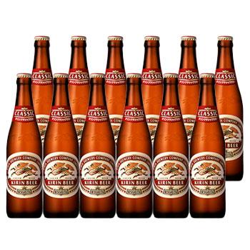キリンビール クラシックラガー 小瓶 334ml ビール12本セット : サカツ