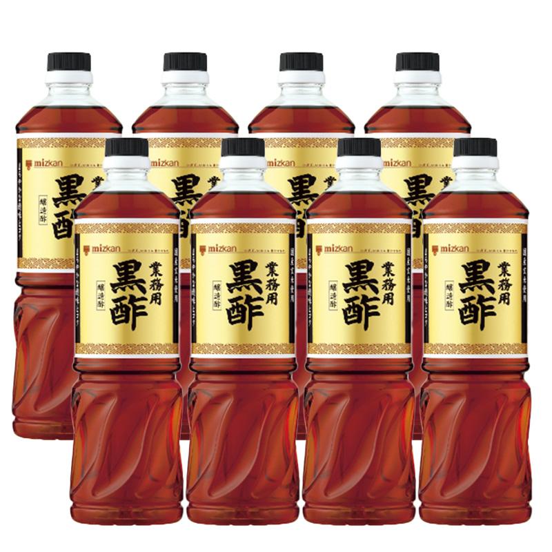 mizkan ミツカン 黒酢 1L 1000ml 1ケース 8本入り 食品 調味料 業務用