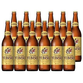 サッポロビール エビス 大瓶 633ml ビール12本セット YB12 : サカツ