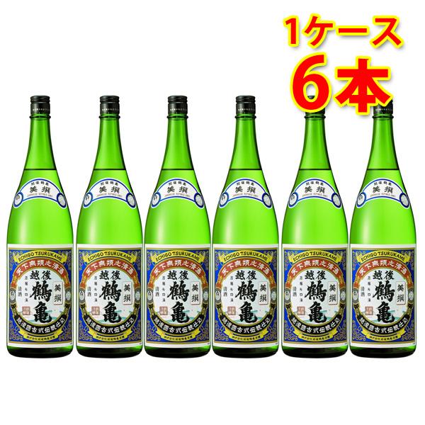 楽天ランキング1位 越後鶴亀 美撰 1 8l 6本セット 日本酒 清酒 送料無料 北海道 沖縄は送料1000円 クール便は 700円 安いそれに目立つ Zoetalentsolutions Com