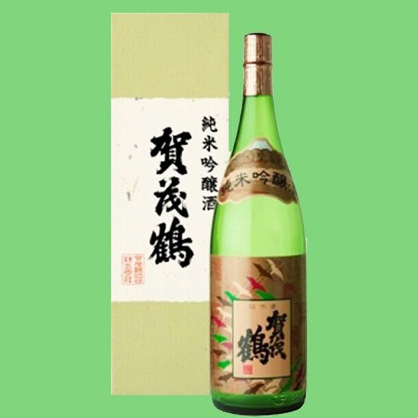 【広島を代表する「賀茂鶴」の純米吟醸！】　賀茂鶴　純米吟醸　精米歩合60％　1800ml(GP-A1)(1本化粧箱入)｜sake-first