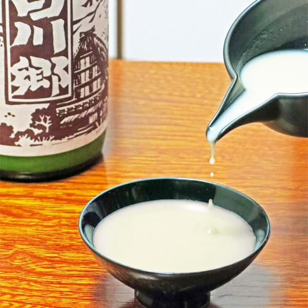 大人気のバカ売れにごり酒！超濃厚！珍しい純米のにごり酒！】 白川郷