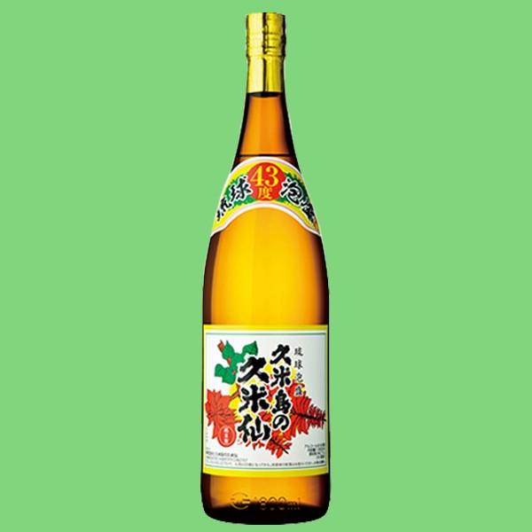 久米島の久米仙 【リニューアル！】 でいご 3年古酒 泡盛 43度 1800ml