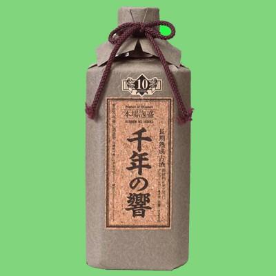 ブランデーのような甘く癒される香り！】 千年の響 長期熟成古酒 樫樽