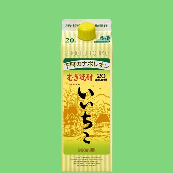 いいちこ　麦焼酎　20度　900mlパック(20度) | いいちこ