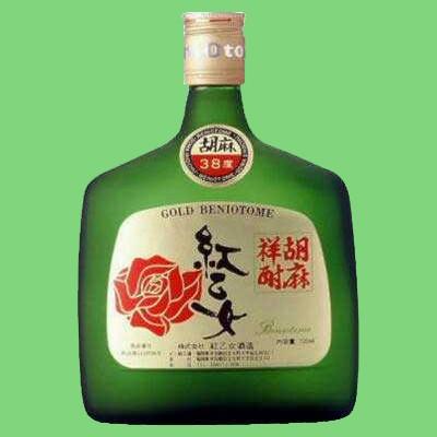 紅乙女酒造 紅乙女 ゴールド ゴマ焼酎 38度 720ml : お酒の専門店