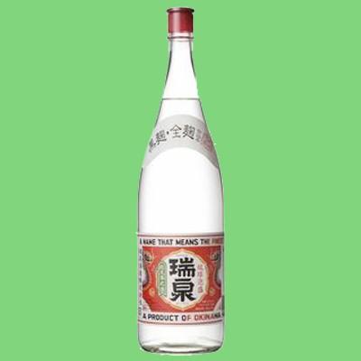 瑞泉 【しっかりとした味わいで大人気！】 赤ラベル 泡盛 25度 1800ml