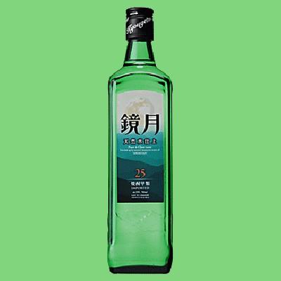 眞露と並ぶ大人気の韓国焼酎!】 鏡月 グリーン 25度 700ml瓶 眞露と並ぶ大人気の韓国焼酎!】 鏡月 グリーン 25度 700ml瓶
