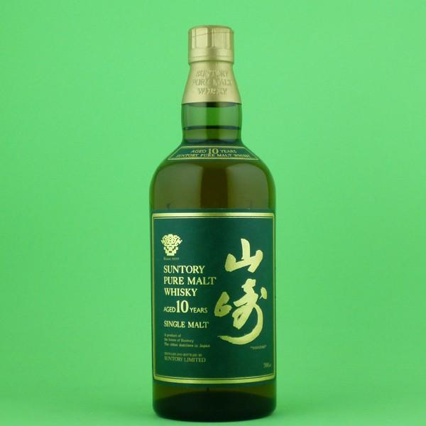 メーカー終売商品の為 激レア サントリー 山崎10年 ピュアモルトウイスキー 40度 700ml グリーンラベル Www Purrworld Com