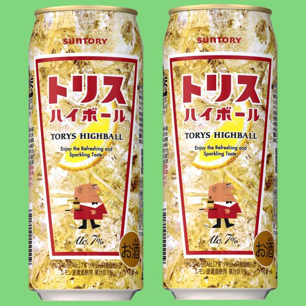 SUNTORY（サントリー） トリスハイボール 7％ 500ml缶(1ケース/24本