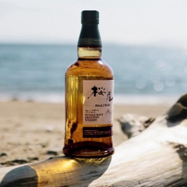桜尾　ウイスキー　シングルモルト　アメックス限定ボトル 桜尾ウイスキーシングルモルトアメックス限定ボトル