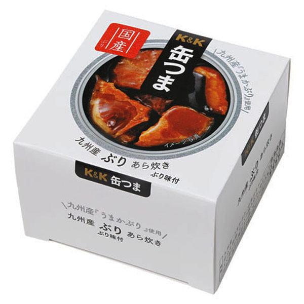 K&K　国分　缶つま　九州産　ぶりあら炊き 150g｜sake-first