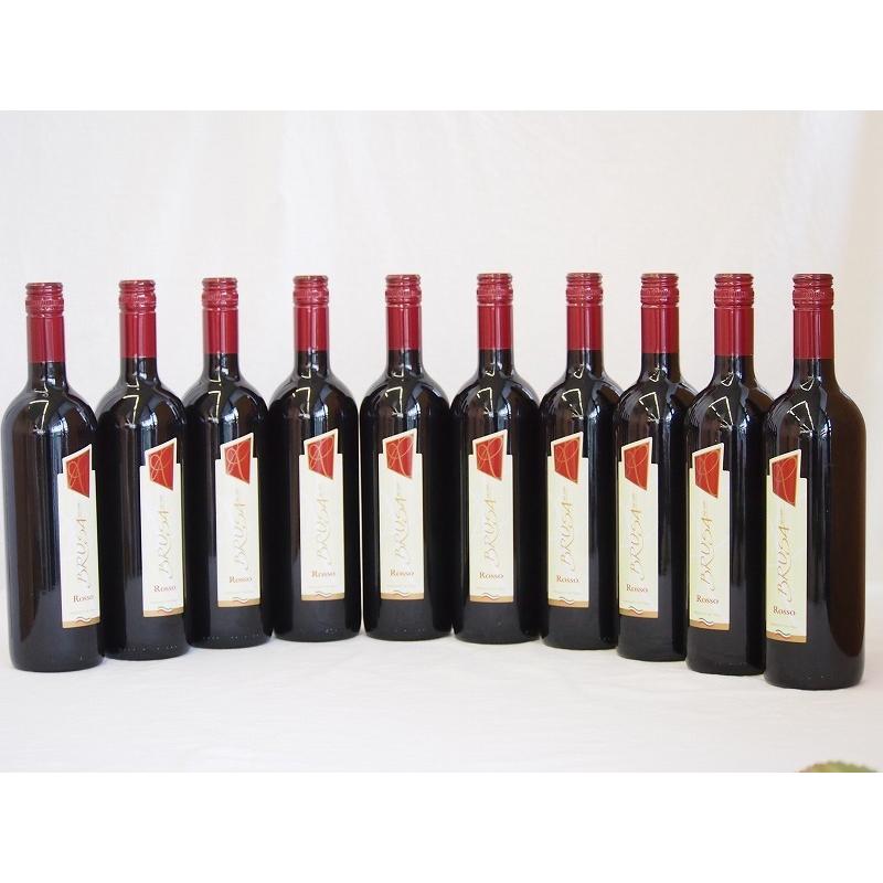 イタリア赤ワイン チェヴィコ　ブルーサ ロッソ 750ml×10