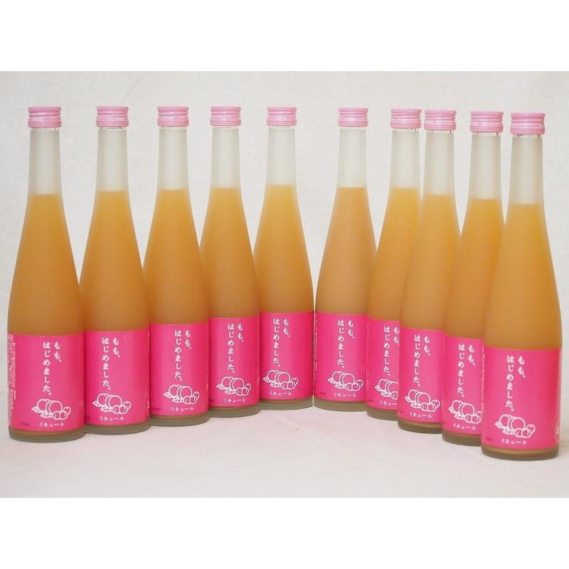 篠崎 桃梅酒もも、はじめました（福岡県）500ml×10本