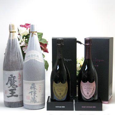 セレクションSAKE史上最強福袋4本セット(芋焼酎魔王1800ml 芋焼酎森 