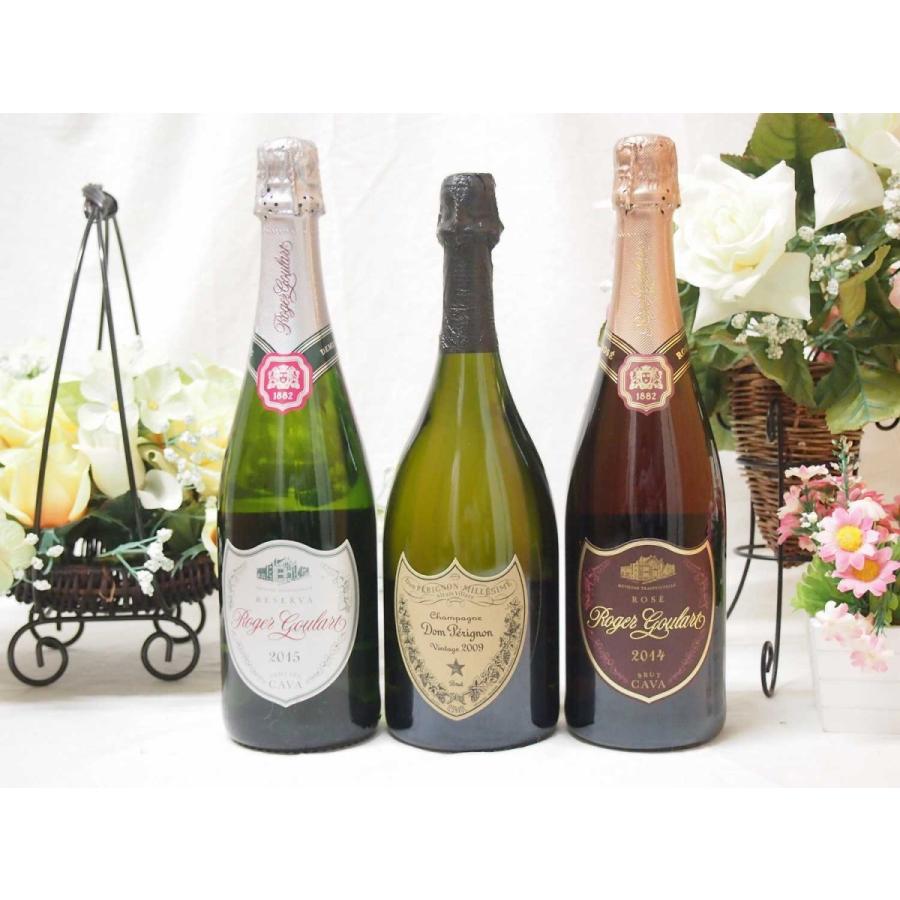 ドンペリ飲み比べ３本セット ドンペリニヨン白正規輸入品 ロジャーグラートロゼ ロジャーグラート カヴァドゥミ セック 750ml 3本 H 贈り物本舗じざけや 通販 Yahoo ショッピング