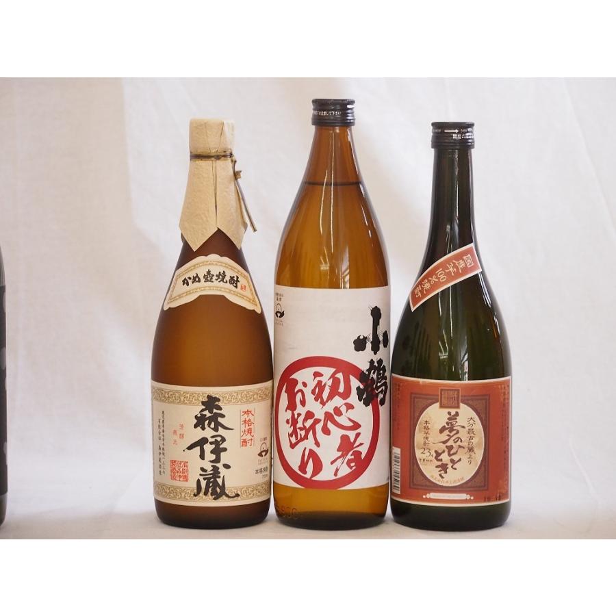 プレミアムな芋焼酎飲み比べ3本セット(森伊蔵720ml 初心者お断り900ml 