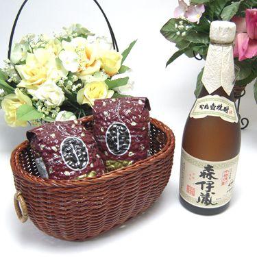 贈り物 森伊蔵酒造「森伊蔵」芋25度720ｍｌ(鹿児島県) +オススメ珈琲豆200g×2｜sake-gets