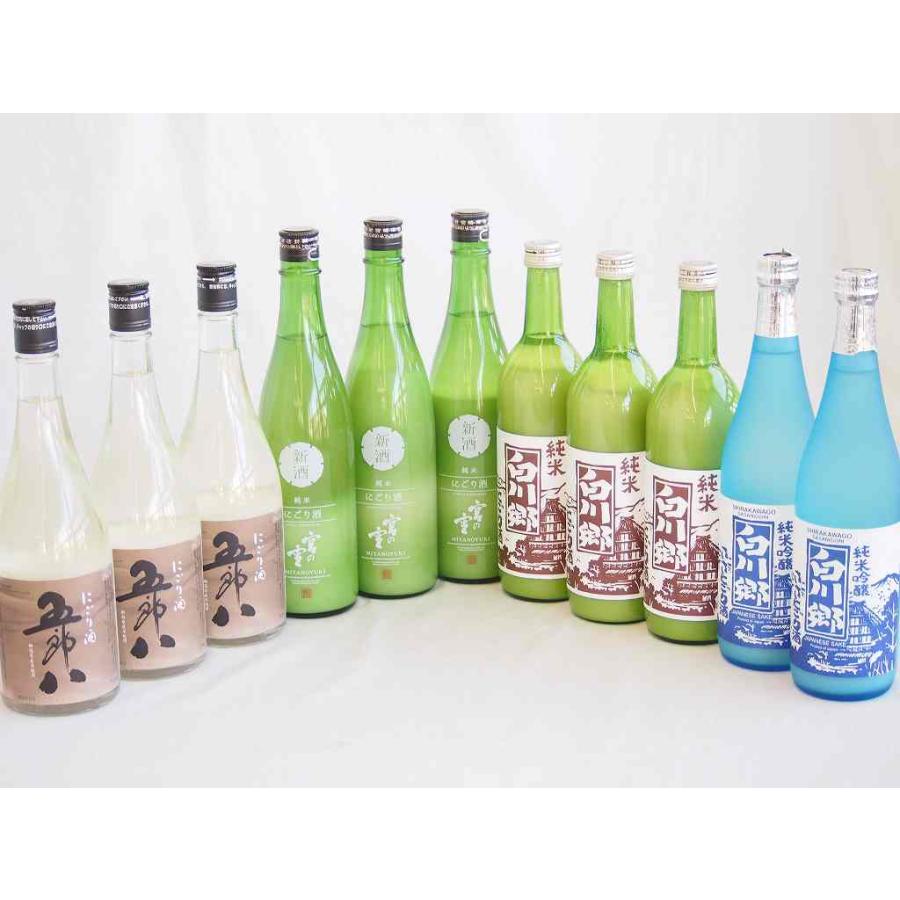 海外輸入 にごり酒11本セット 白川郷にごり純米 岐阜県 白川郷ささにごり純米吟醸 岐阜県 にごり酒五郎八 新潟県 宮の雪 純米にごり酒 三重県 72 50 Off Yourbestjobnote Com