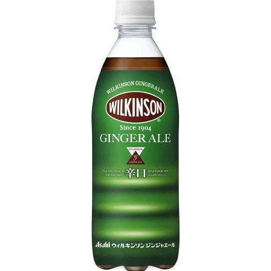 アサヒ飲料 ウィルキンソン  ジンジャエール（辛口） 炭酸水 WILKINSON 500ml×5本｜sake-gets