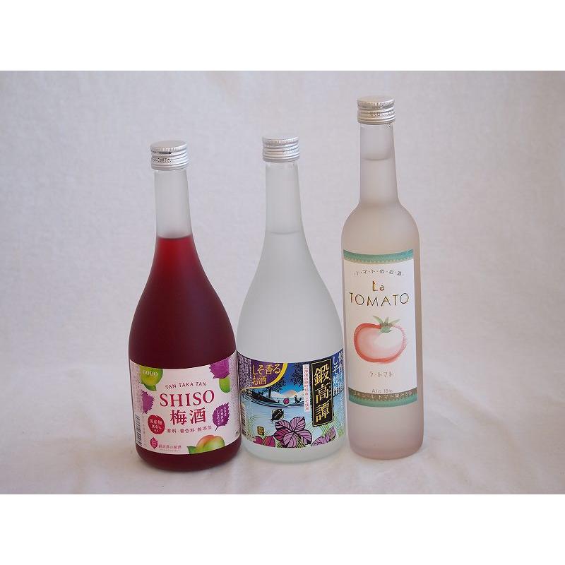 鍛高譚とトマトリキュール3本セット(しそ焼酎鍛高譚20% SHISO 鍛高譚とトマトリキュール3本セット(しそ焼酎鍛高譚20% SHISO