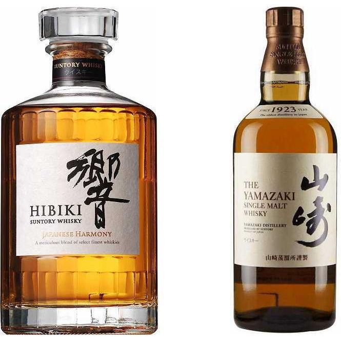 サントリーウイスキー2本セット(響JAPANESE HARMONY シングル サントリーウイスキー2本セット(響JAPANESE HARMONY シングル