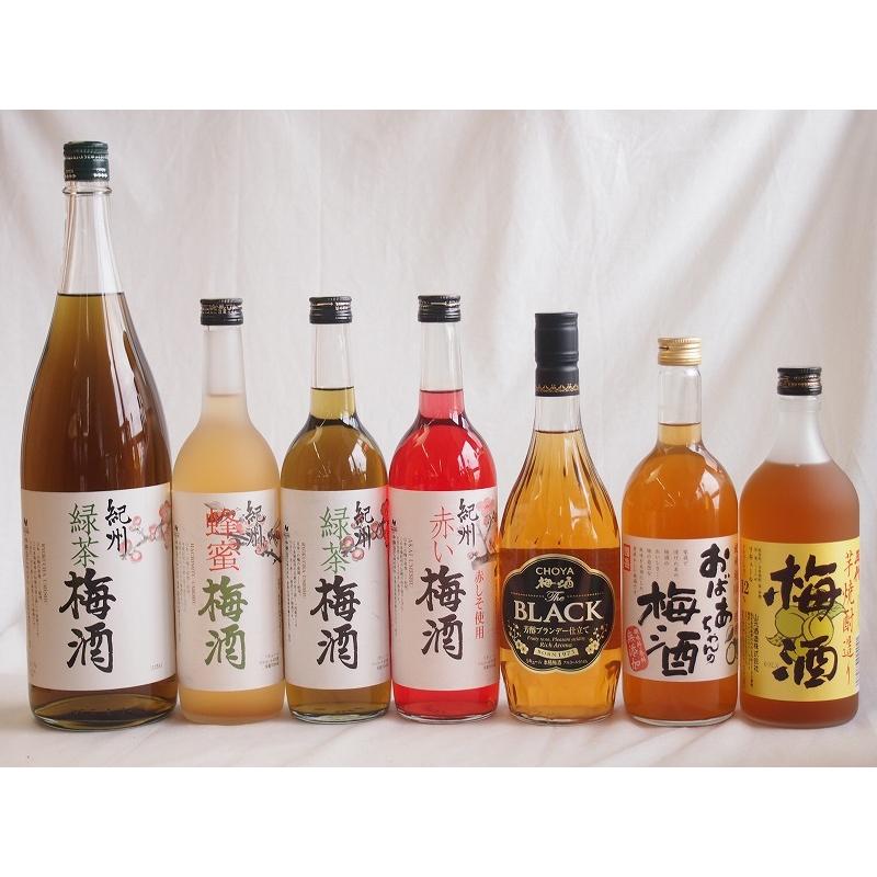 21年春の お誕生日お中元等ギフト包装メッセージカード無料 緑 蜂蜜梅酒 和歌山 芳醇ブランデー仕立チョーヤ梅酒 赤しそ赤い梅酒 和歌山 芋焼酎仕込五代梅酒 鹿児島 豪華梅酒7本セット おばあちゃんの梅酒 梅酒 果実酒 Www Rankinengineering Com