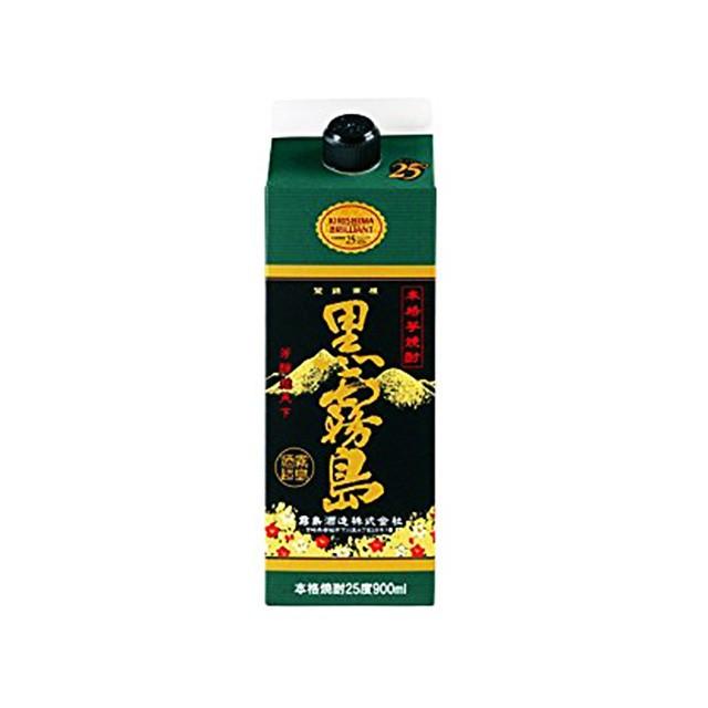 黒霧島　芋焼酎　25度　900mlパック | 黒霧島