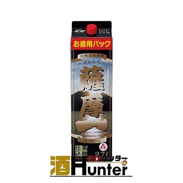 薩摩一　芋焼酎　25度　2700mlパック | 若松酒造