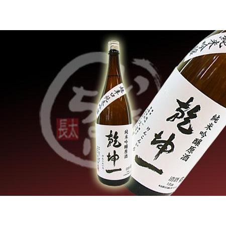 乾坤一 純米吟醸原酒超辛口 1800ｍｌ　【火入れ】｜sake-inacho