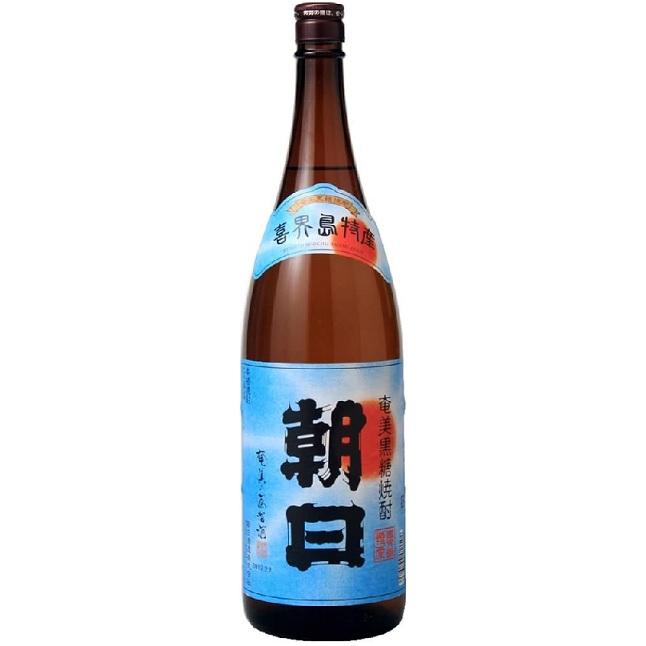 【奄美黒糖焼酎 喜界島特産】★ 朝日　２５度 ★ １．８L　１ケース（６本入） 朝日（あさひ） 奄美黒糖焼酎 喜界島特産 25度 1800ml瓶 鹿児島