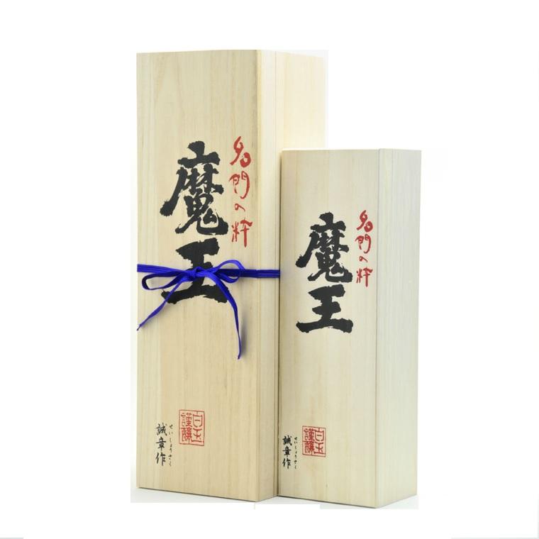 魔王 魔王グッズ 魔王 桐箱 720ml用 ティーエムサービス : お酒の