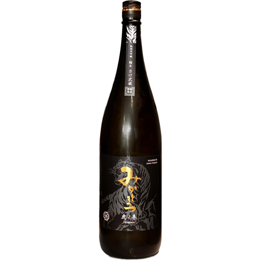 帝松 虎ノ巻 黒 芳醇大辛口 純米大吟醸 無濾過原酒 1800ml : 銘酒