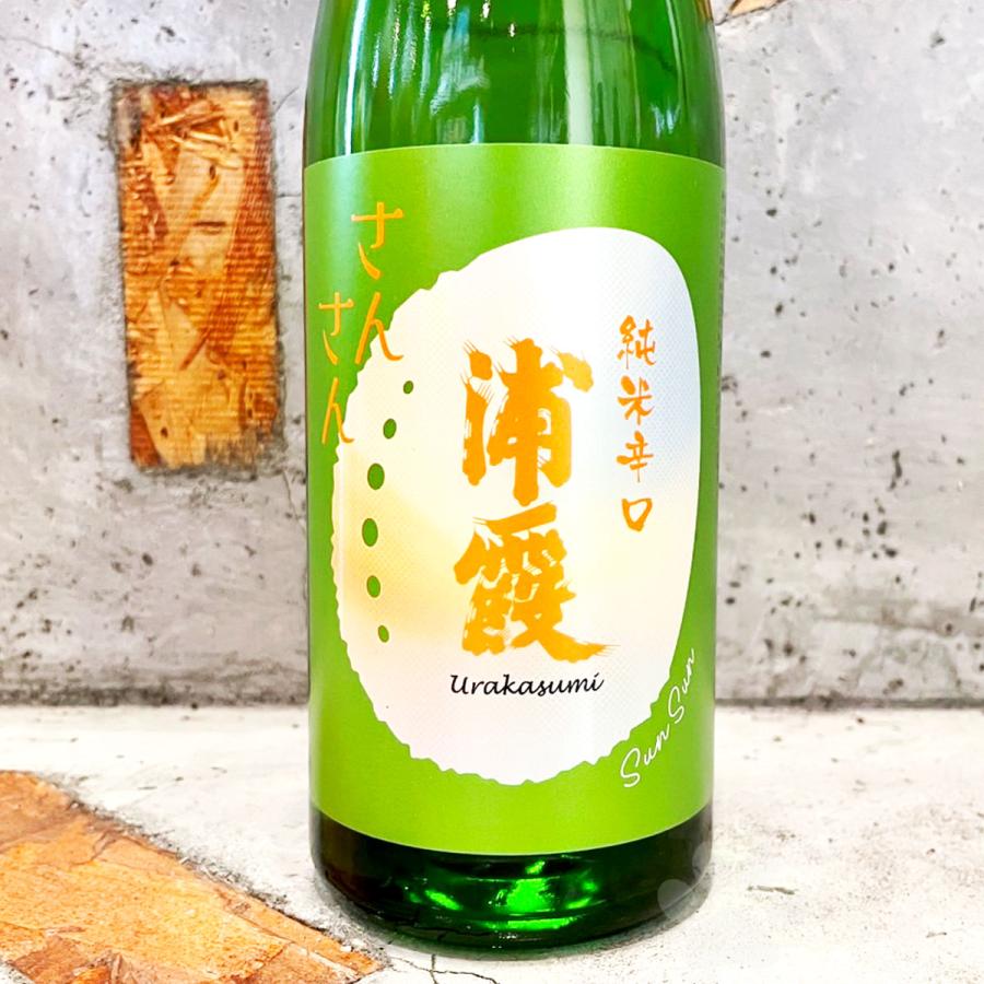 浦霞 日本酒 うらかすみ 純米辛口 さんさん 720ml : こみやまさけてん