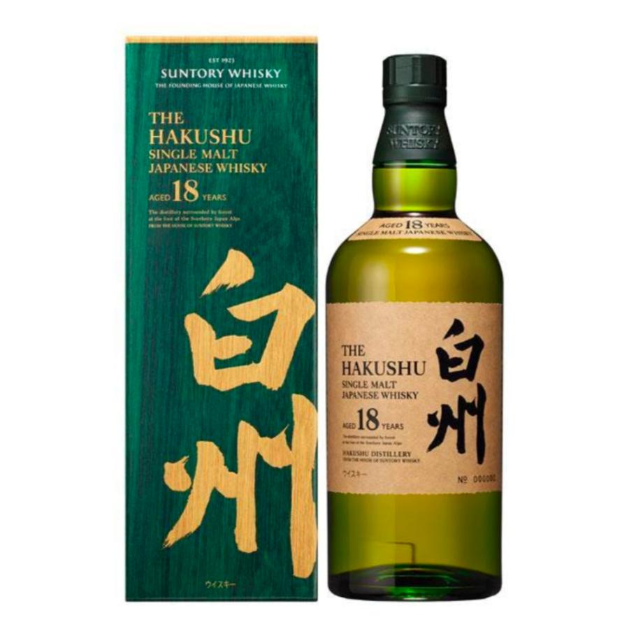 サントリー シングルモルトウイスキー 白州 18年 サントリー シングルモルトウイスキー 白州 白州18年 700ml 43度 箱