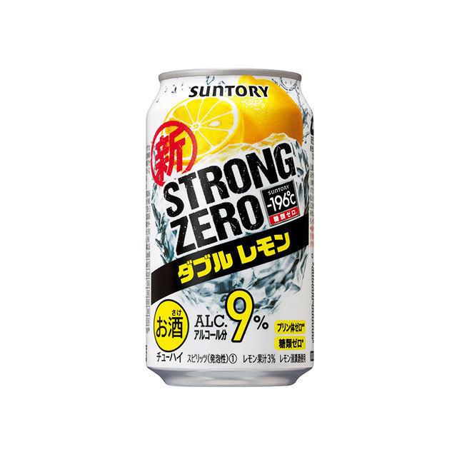 -196 ストロングゼロ ダブルレモン 2ケース(48本） SUNTORY（サントリー） 送料無料 −196℃ ストロングゼロ ダブルレモン