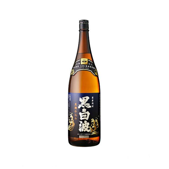 黒白波　芋焼酎　25度　1800ml瓶｜sake-ninja