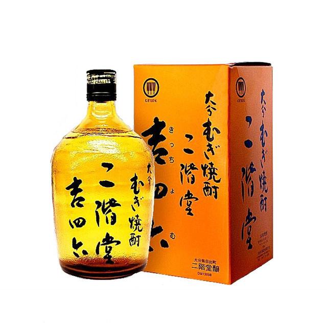二階堂 吉四六瓶 麦焼酎 25度 720ml瓶 1ケース(10本) : mugi086 : 酒 