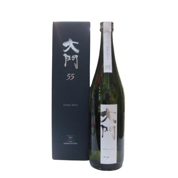 大門55 純米吟醸酒 720ml瓶 箱入り DAIMON BREWERY JUNMAI GINJO