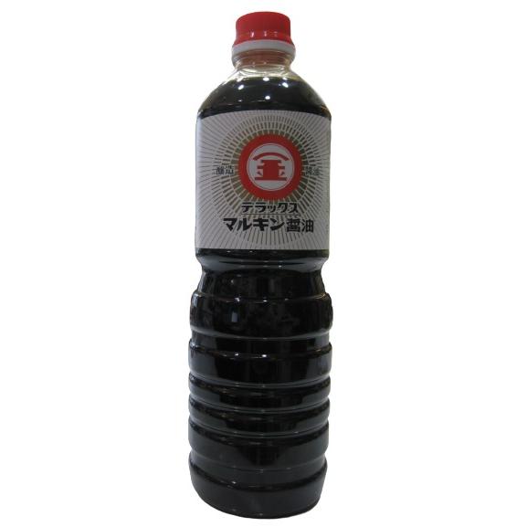 盛田 マルキン デラックス醤油 1000ml(1L)ペット [本醸造こいくち