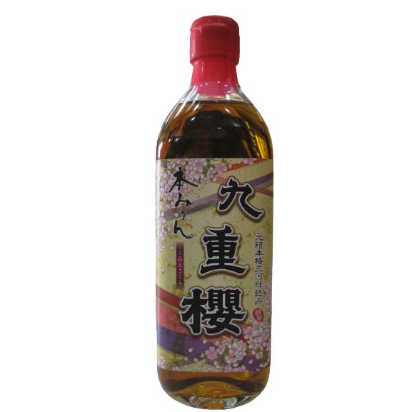 元祖三河仕込み 本みりん 九重櫻（ここのえさくら） 500ml瓶 [今