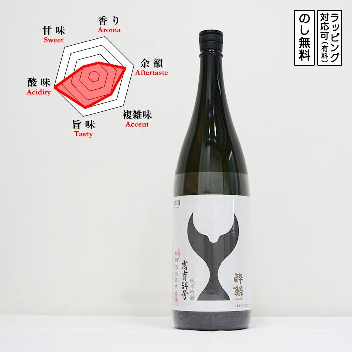 日本酒 dct_ism 酔鯨 日本酒 純米吟醸 高育54号 1800 Suigei すいげい こういく54ごう