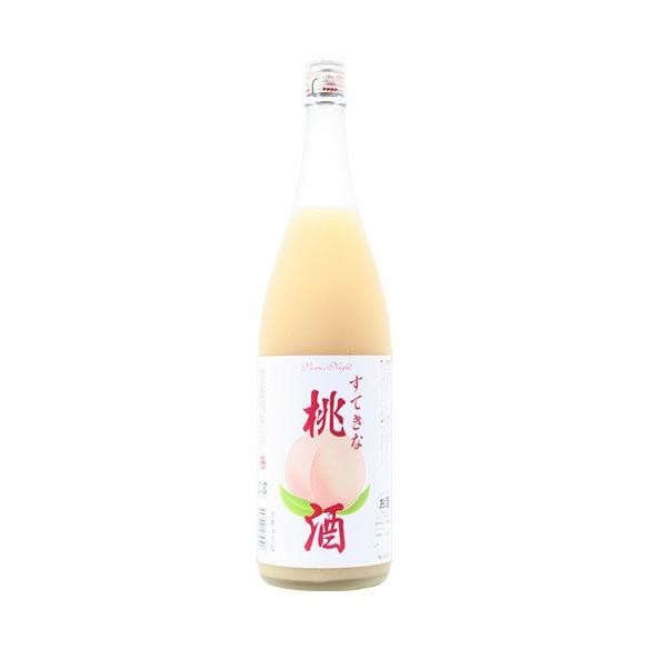 ギフト すてきな桃酒 麻原酒造（1.8L ） 埼玉県  ギフト 宅飲み 家飲み｜sake-okadaya