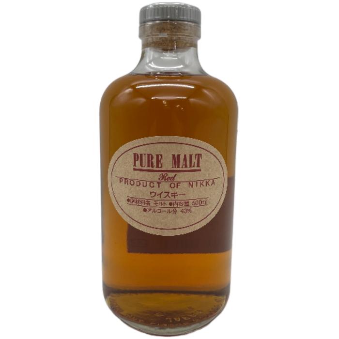 ニッカウヰスキー ニッカ ピュアモルト レッド 500ml 箱付 ニッカウヰスキー ニッカ ピュアモルト レッド 500ml 箱付