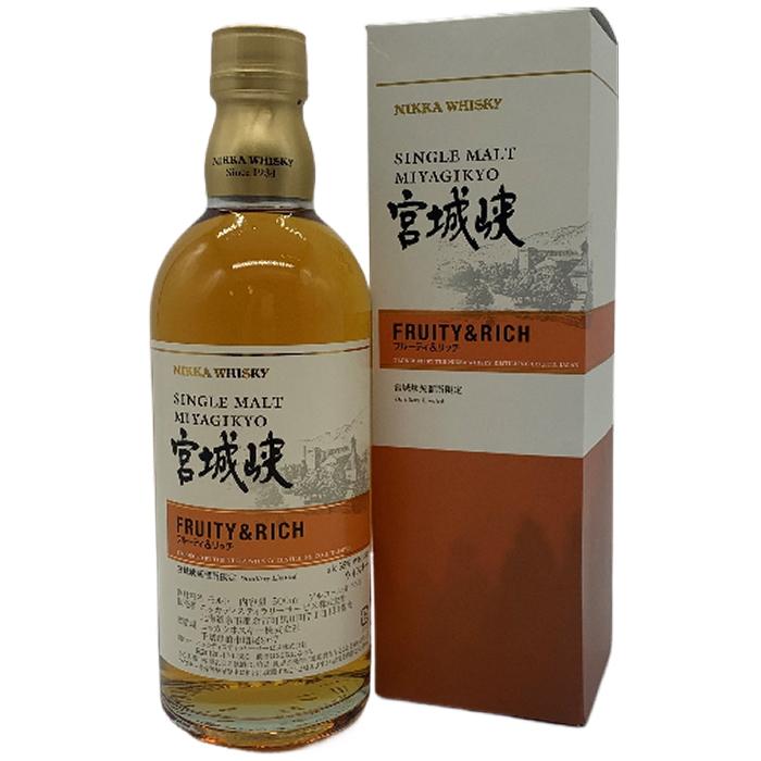 ニッカウヰスキー - ウイスキー　　宮城峡500ml +ウイスキー500mlフルーティ2本セット ニッカウヰスキー 2本セット ( 宮城峡 フルーティ＆リッチ