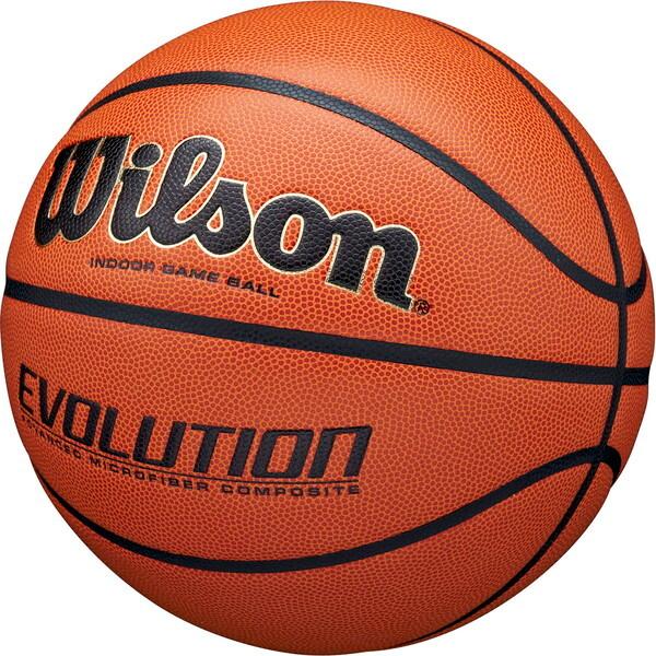 WTB0586 EVOLUTION ゲームボール(オレンジ/ブラック)6号 ウィルソン [バスケットボール] Wilson（ウイルソン） ウィルソン WTB0586 EVOLUTION ゲームボール