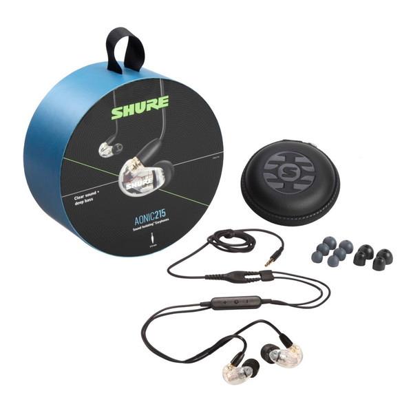 SHURE（シュア） SHURE SE215DYCL+UNI-A クリア AONIC 215 カナル型